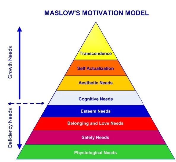 Updated Maslow's Hierarchy of Needs